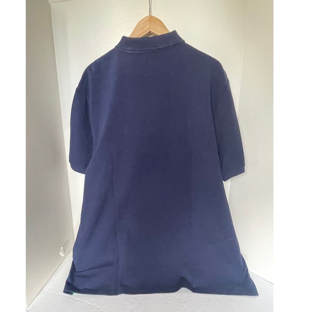 Polo Ralph Lauren Big Pony Mesh Colorblock Shirt Blue Green Slim Fit XXL - Picture 2 of 6